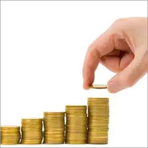 A hand stacking coins on a white background symbolizing the Litigation Credits Program - Vision Law